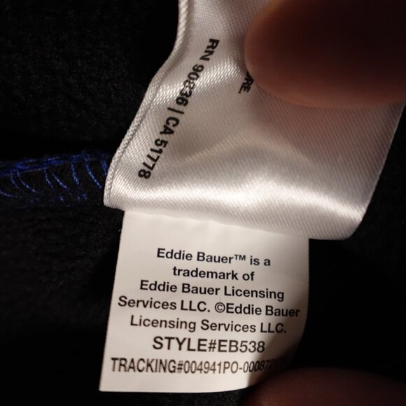 Eddie Bauer BMW Turner Motorsport Softshell Jacket Men’s 2XL Blue Racing Team - Picture 14 of 14